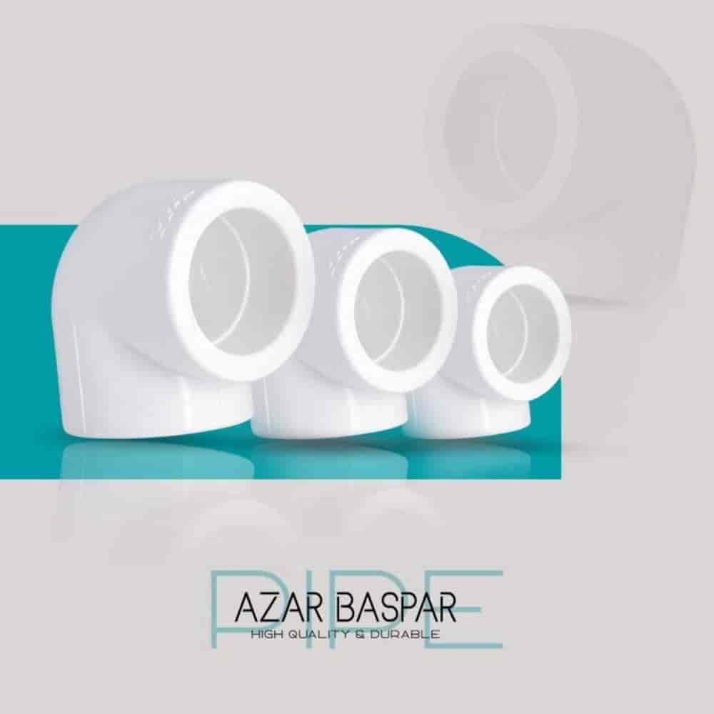 زانو ۹۰ درجه سفید آذر